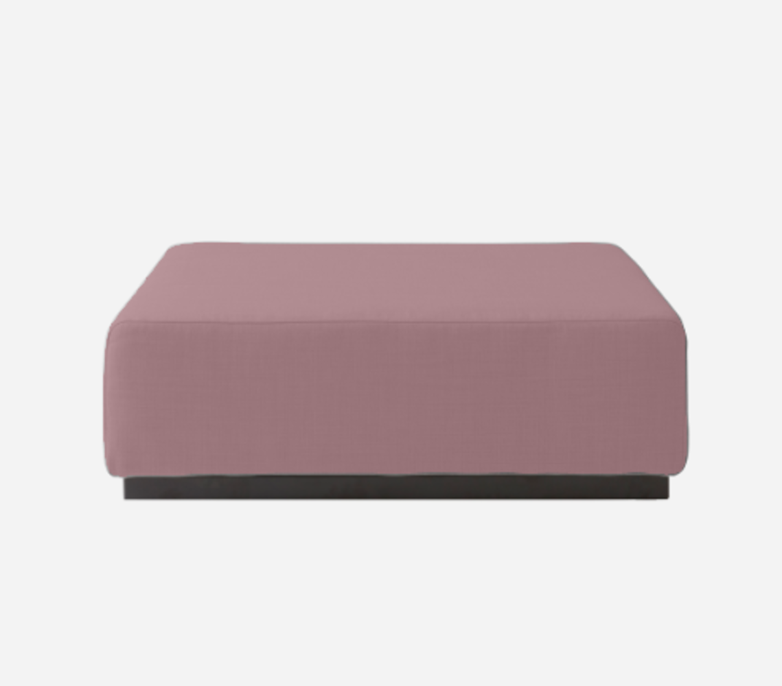 Softline Nevada Hocker / Ottomane-Felt Melange - 299 Antique Pink