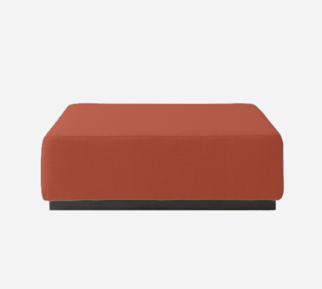 Softline Nevada Hocker / Ottomane-Felt Melange - 298 Red