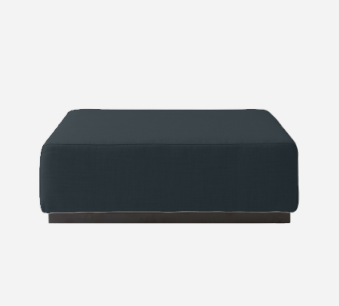 Softline Nevada Hocker / Ottomane-Felt Melange - 295 Black