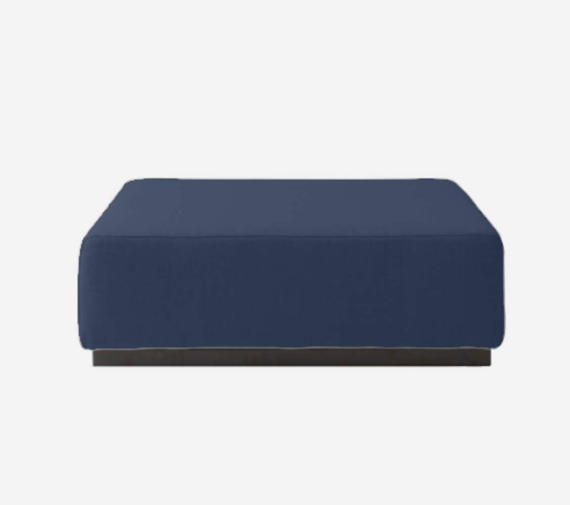 Softline Nevada Hocker / Ottomane-Felt Melange - 289 Dark Blue