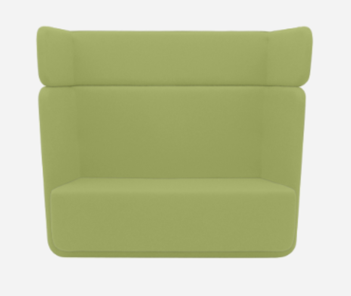 Softline Basket Sofa - Felt - 579 Green