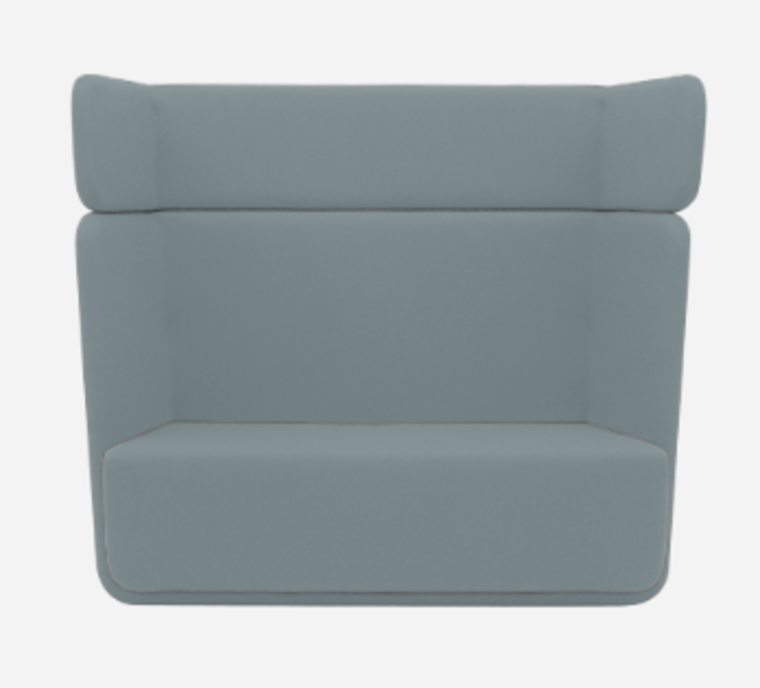 Softline Basket Sofa - Felt Melange - 292 Light Grey