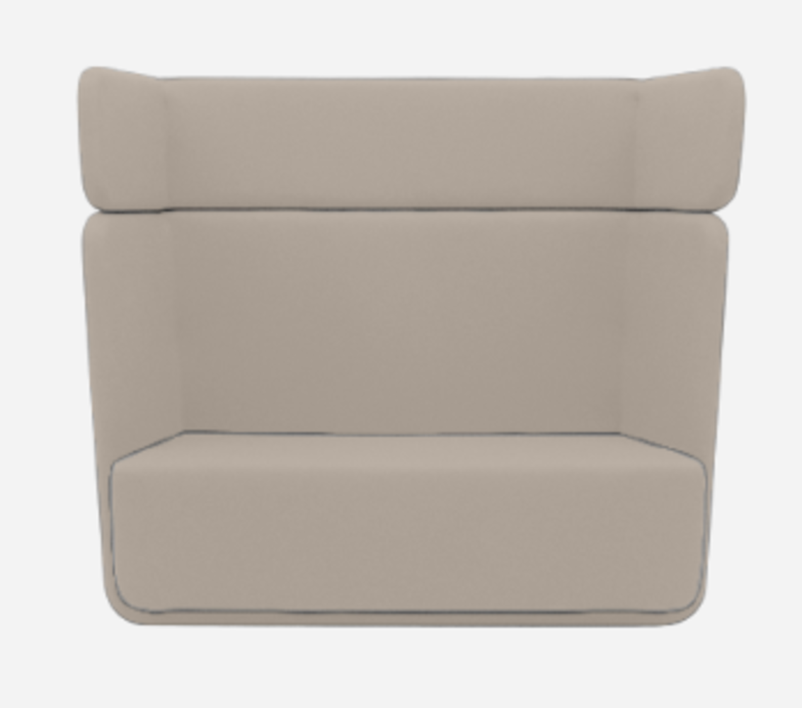 Softline Basket Sofa - Felt Melange - 619 Sand