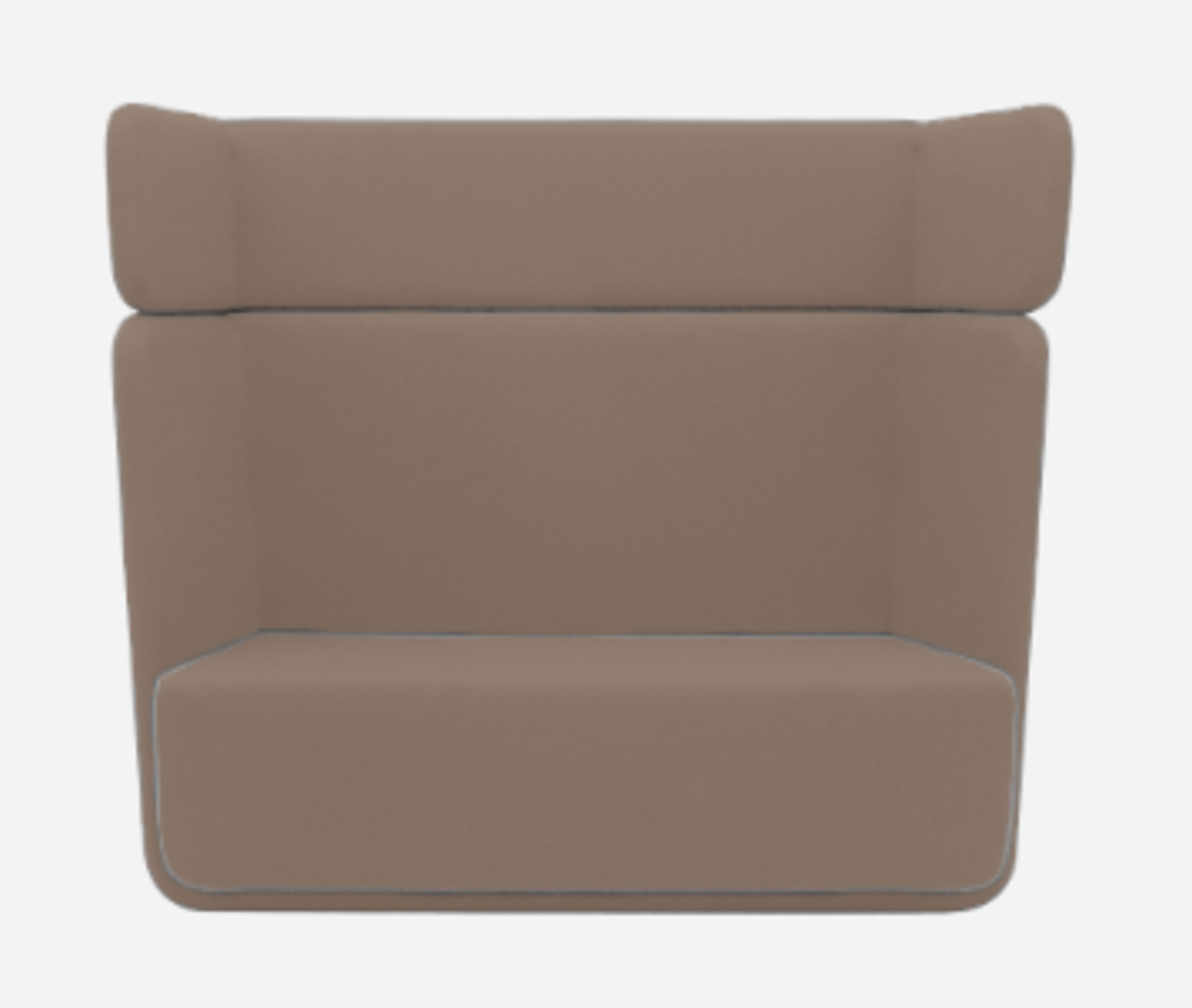 Softline Basket Sofa - Felt Melange - 849 Light Brown