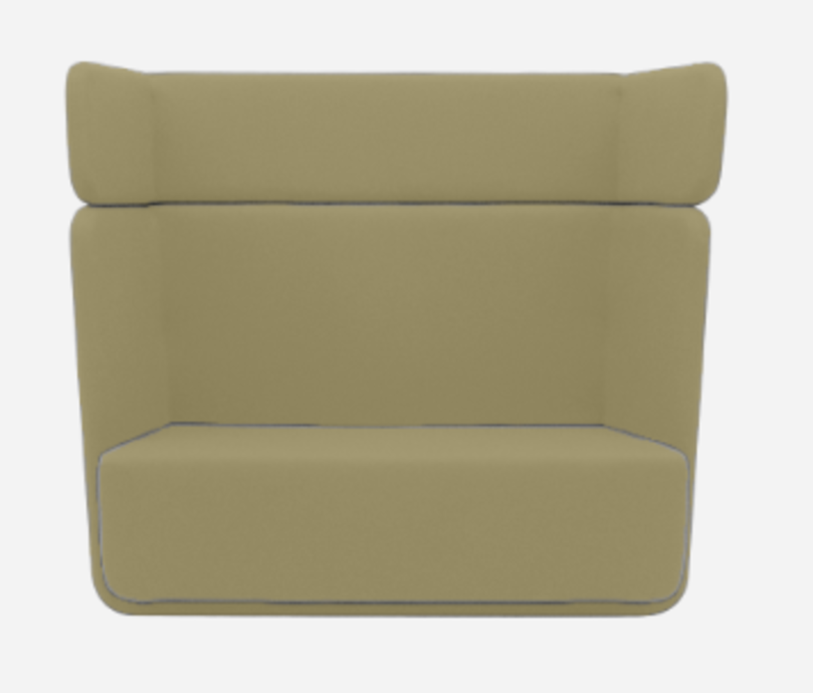 Softline Basket Sofa - Vision - 396 Light Yellow