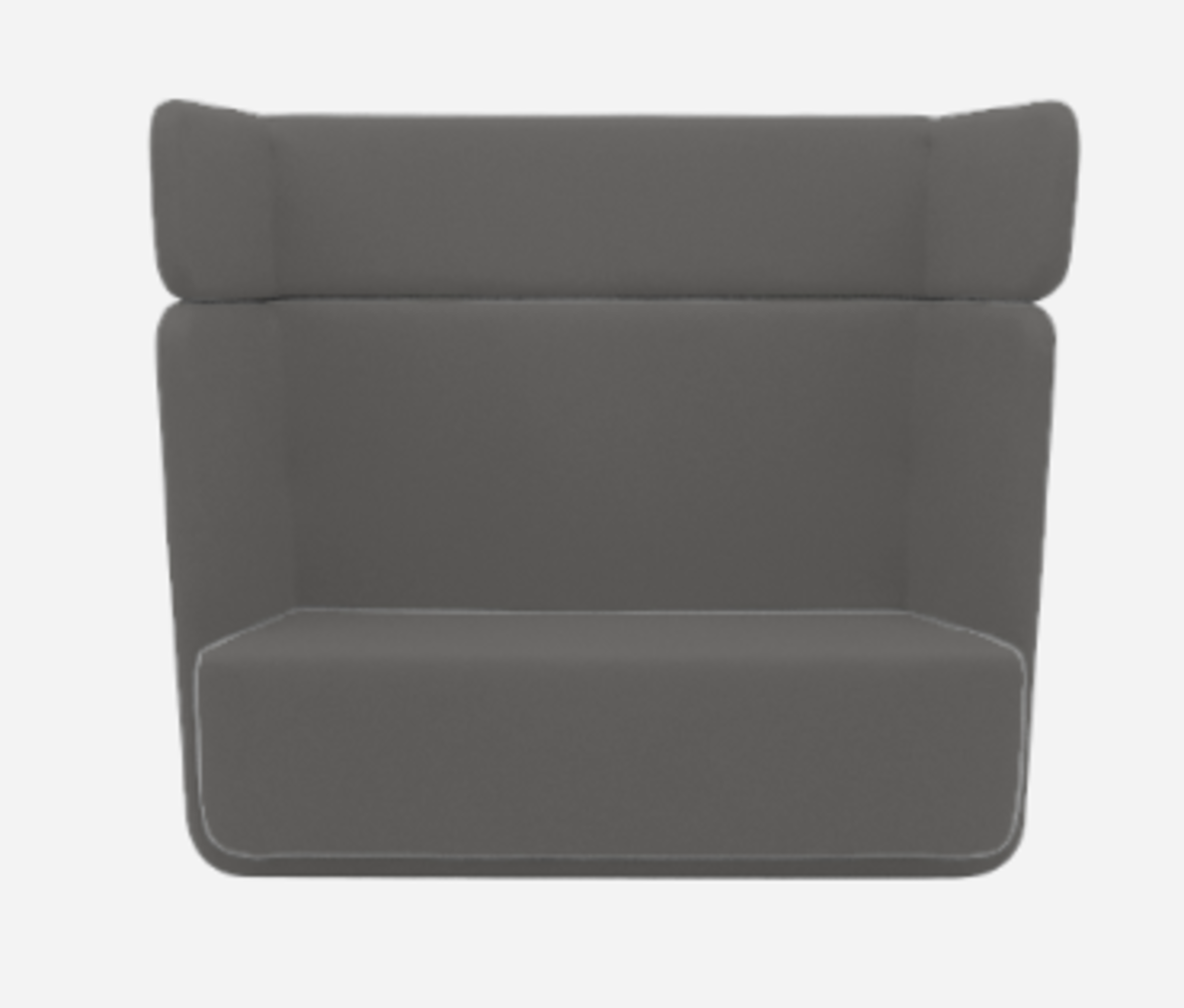 Softline Basket Sofa - Vision - 439 Grey Brown