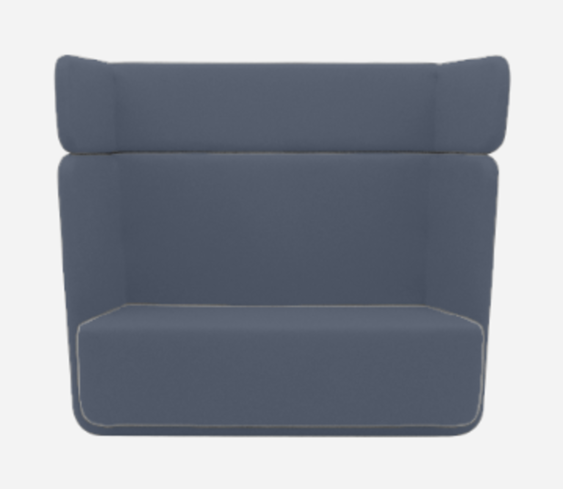 Softline Basket Sofa - Vision - 441 Steel Blue