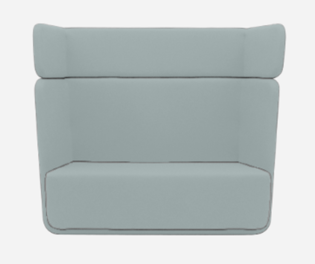 Softline Basket Sofa - Vision - 452 Turquoise