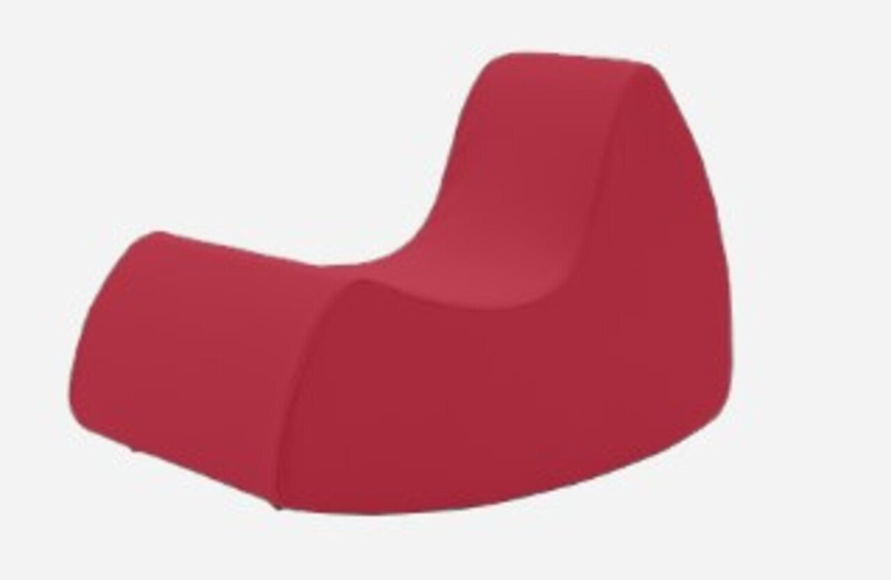 Softline Grand Prix XL Schaukelsessel - Felt - 588 Red