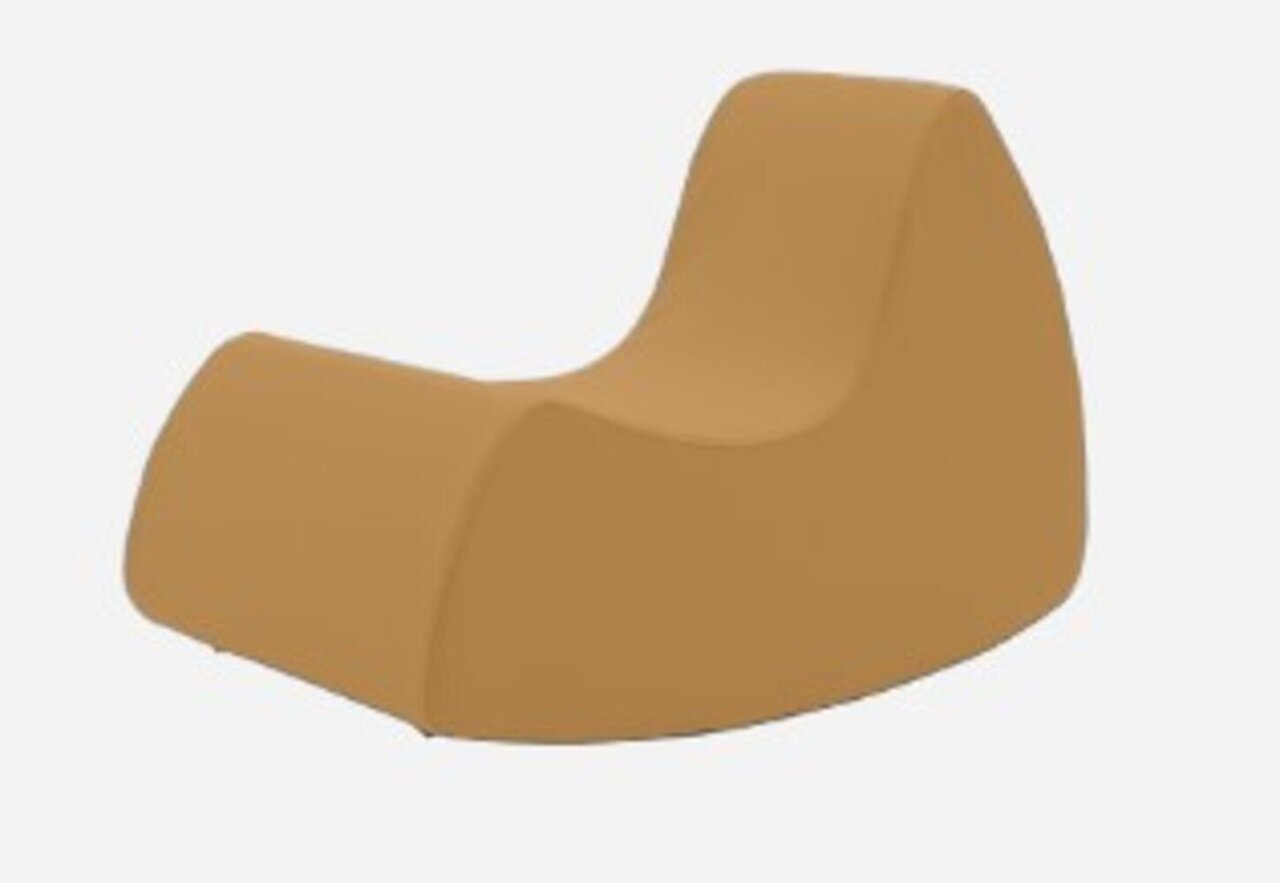 Softline Grand Prix XL Schaukelsessel - Felt Melange - 296 Ochre