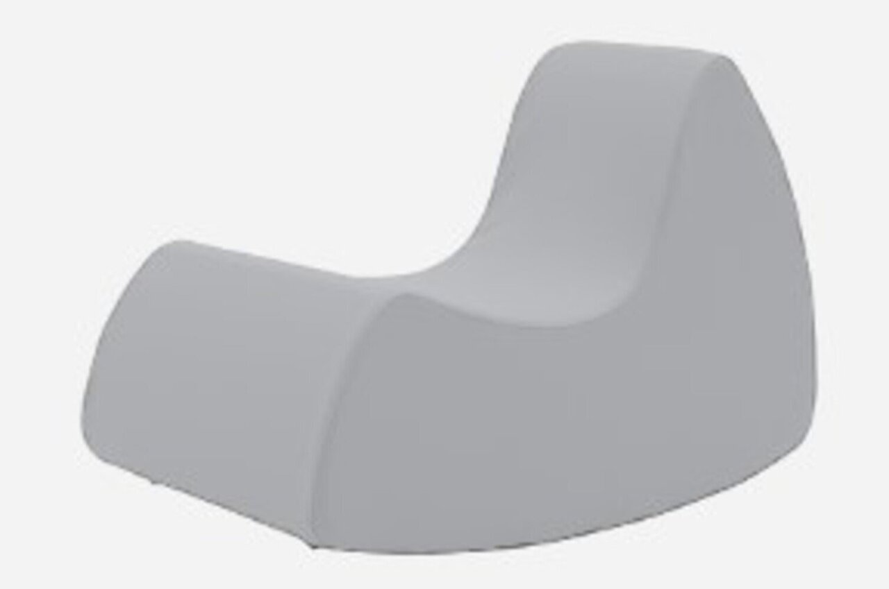 Softline Grand Prix XL Schaukelsessel - Felt Melange - 612 Light Grey
