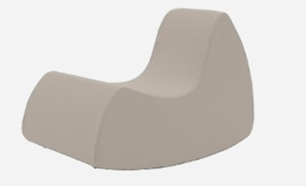 Softline Grand Prix XL Schaukelsessel - Felt Melange - 619 Sand