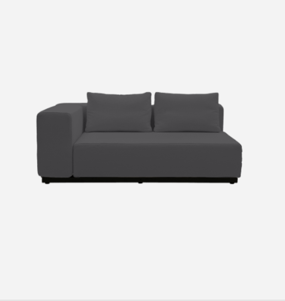 Softline Nevada Sofa / Sofaelement-Felt Melange - 610 Anthracite