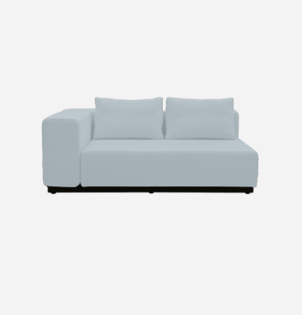 Softline Nevada Sofa / Sofaelement-Felt Melange - 641 Light Blue