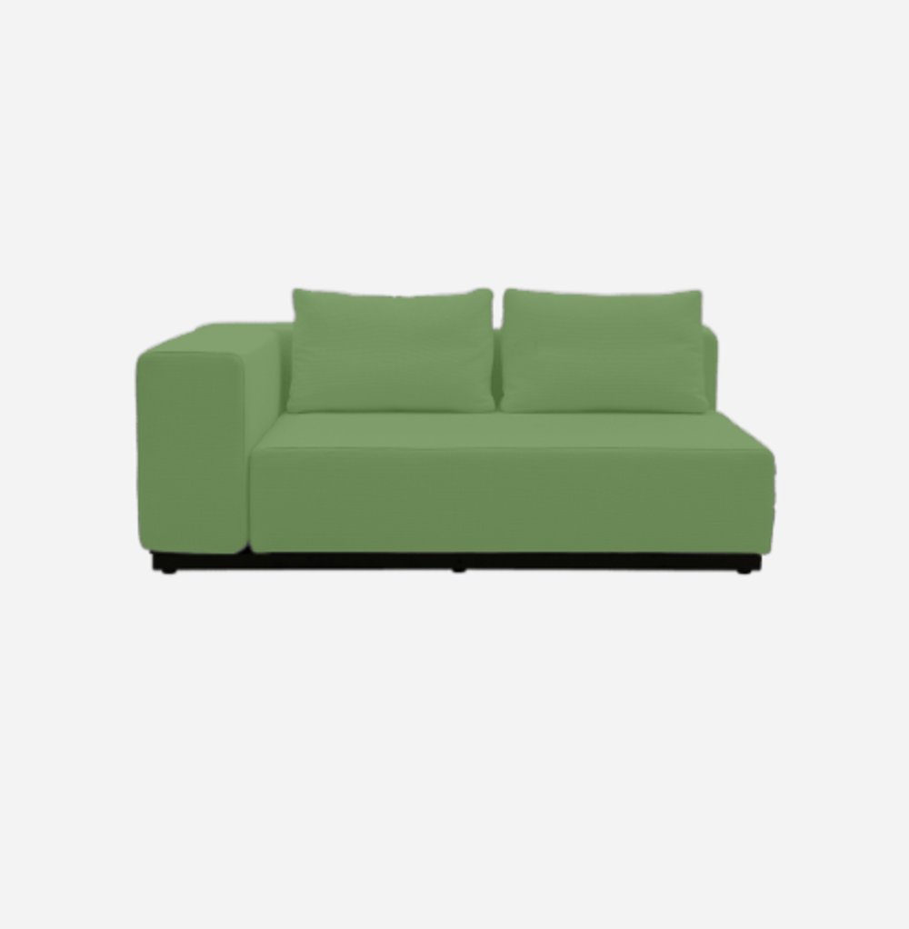 Softline Nevada Sofa / Sofaelement-Felt Melange - 848 Green