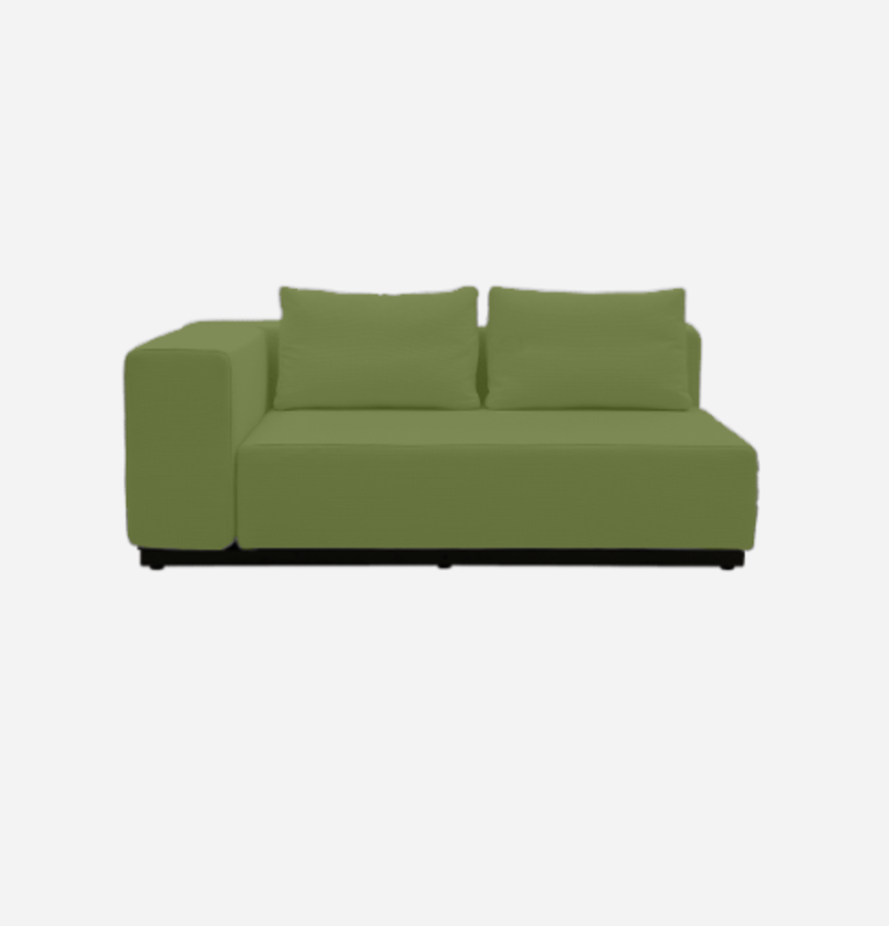 Softline Nevada Sofa / Sofaelement-Felt Melange - 855 Olive