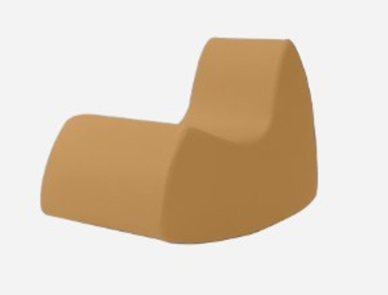 Softline Grand Prix Schaukelsessel - Felt Melange - 296 Ochre