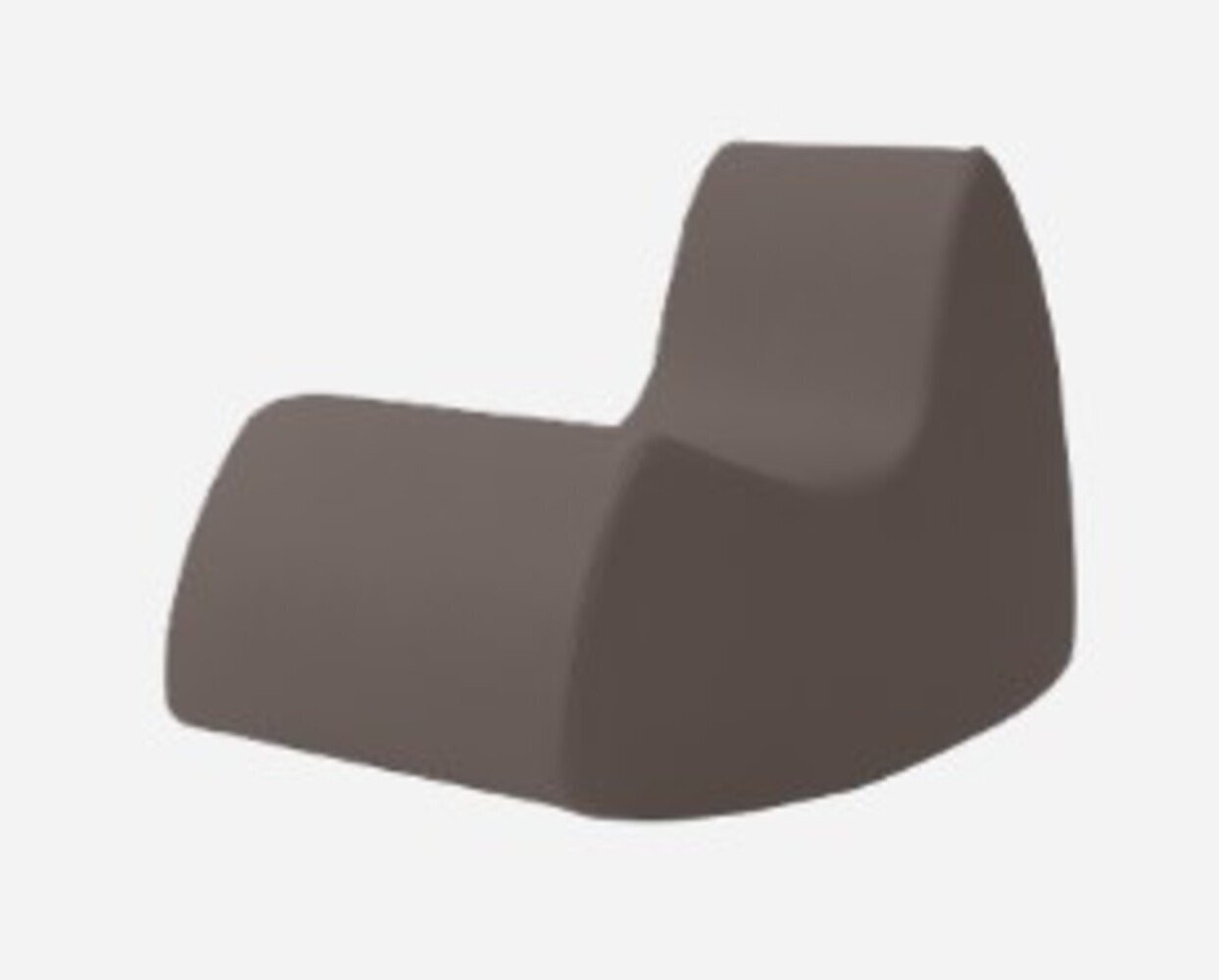 Softline Grand Prix Schaukelsessel - Felt Melange - 635 Brown