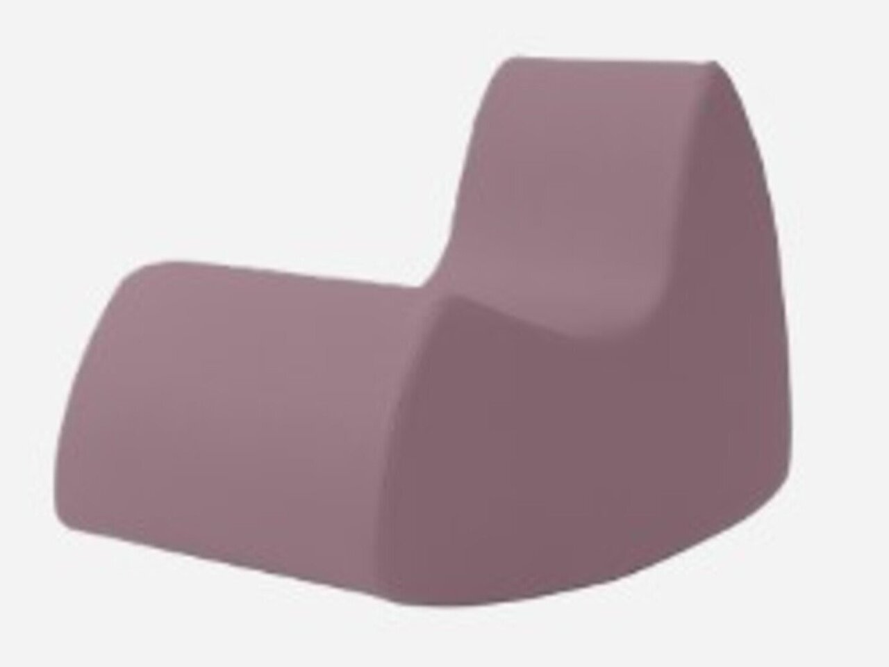 Softline Grand Prix Schaukelsessel - Felt Melange - 640 Purple