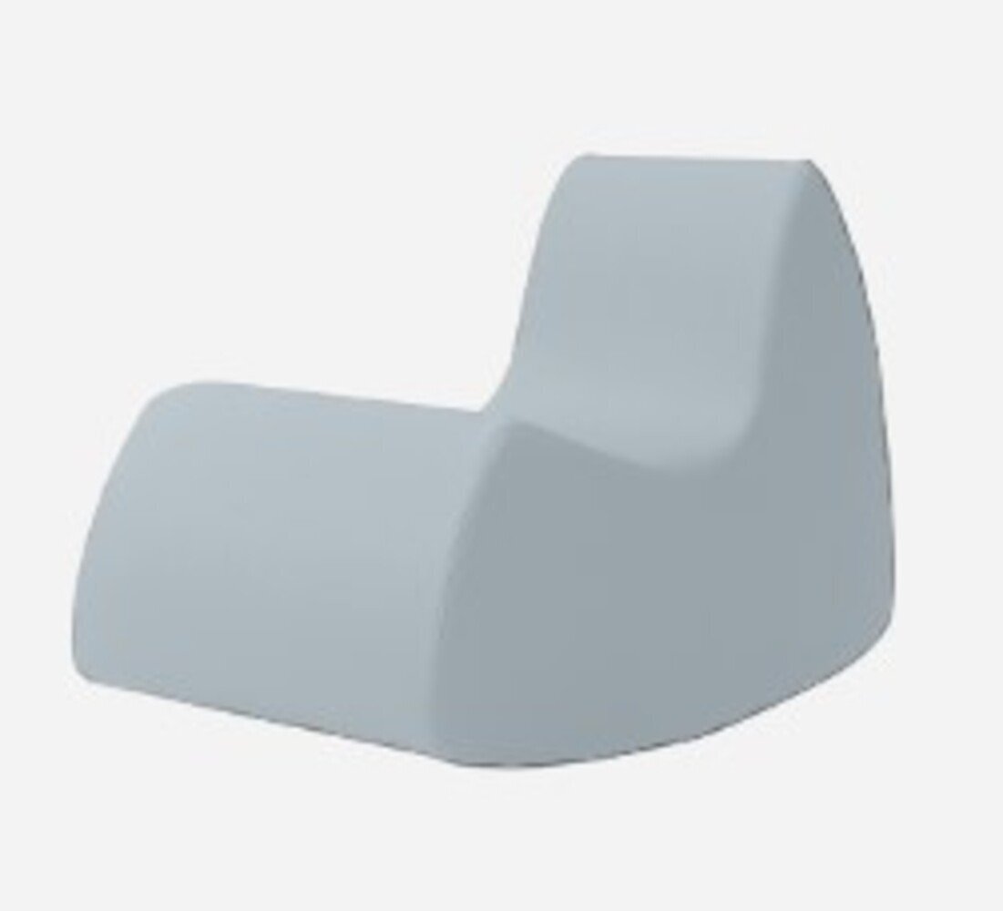 Softline Grand Prix Schaukelsessel - Felt Melange - 641 Light Blue