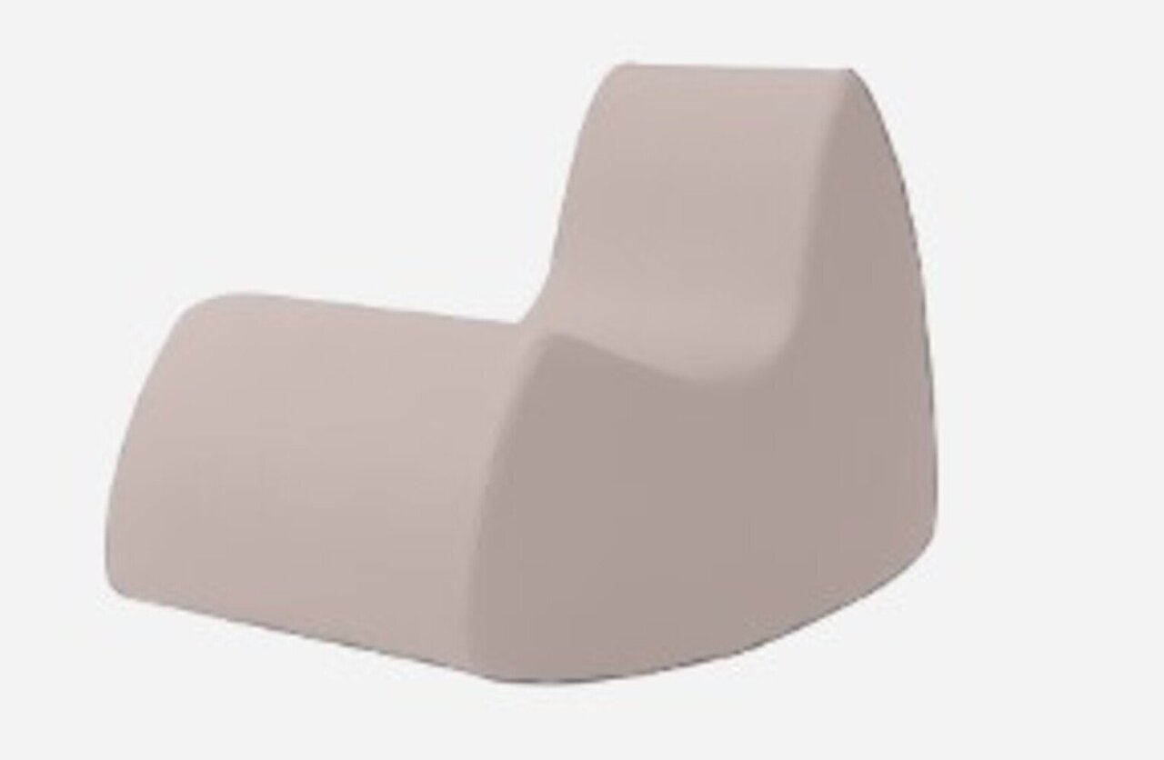 Softline Grand Prix Schaukelsessel - Felt Melange - 642 Lilac