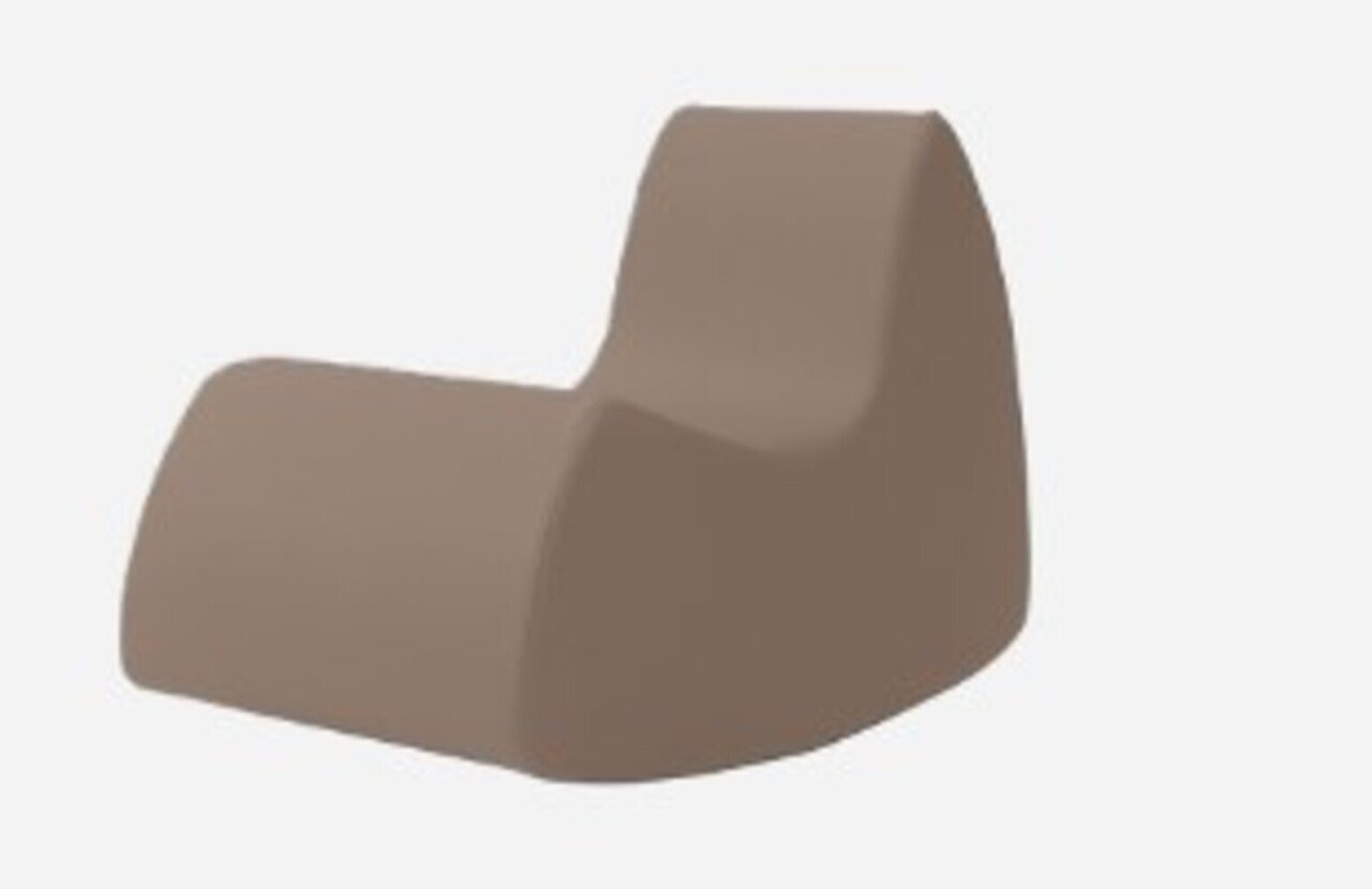 Softline Grand Prix Schaukelsessel - Felt Melange - 849 Light Brown