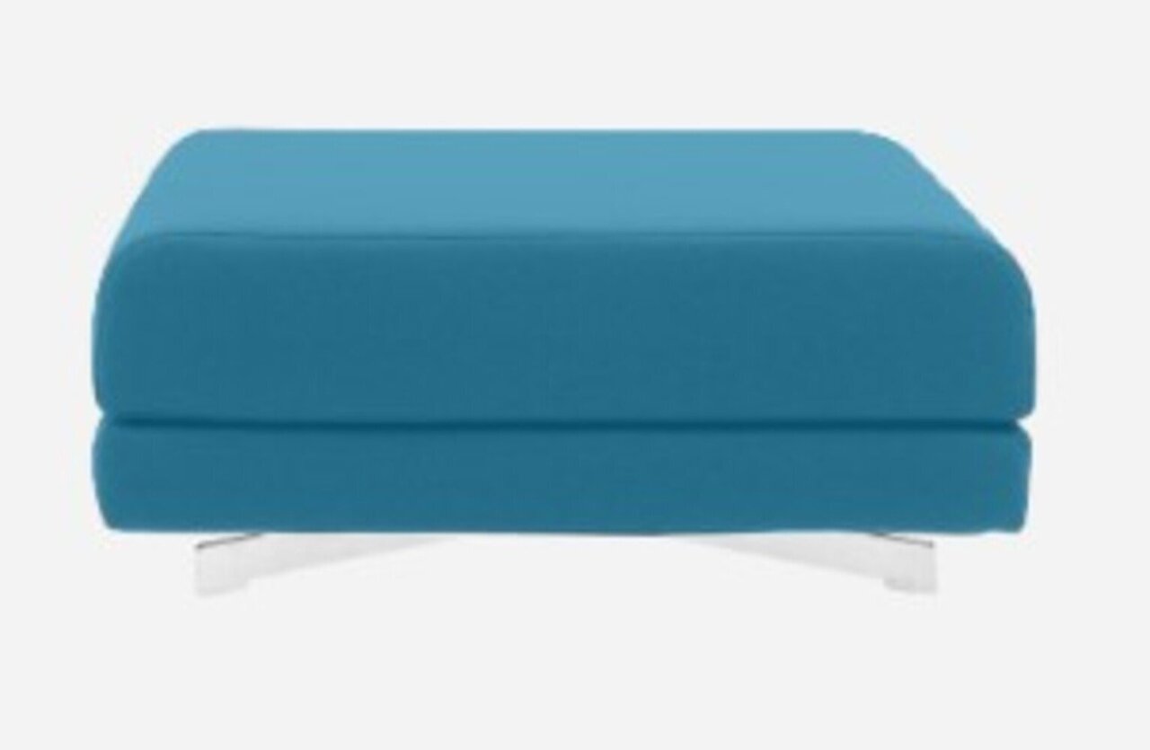 Softline Max Hocker/Einzelbett-Felt Melange - 582 Blue