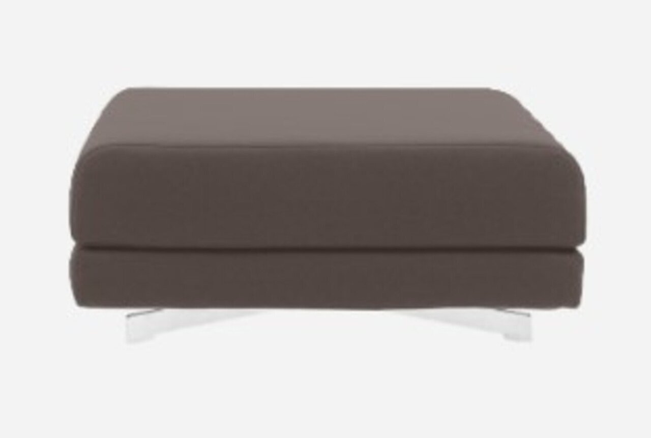Softline Max Hocker/Einzelbett-Felt Melange - 635 Brown