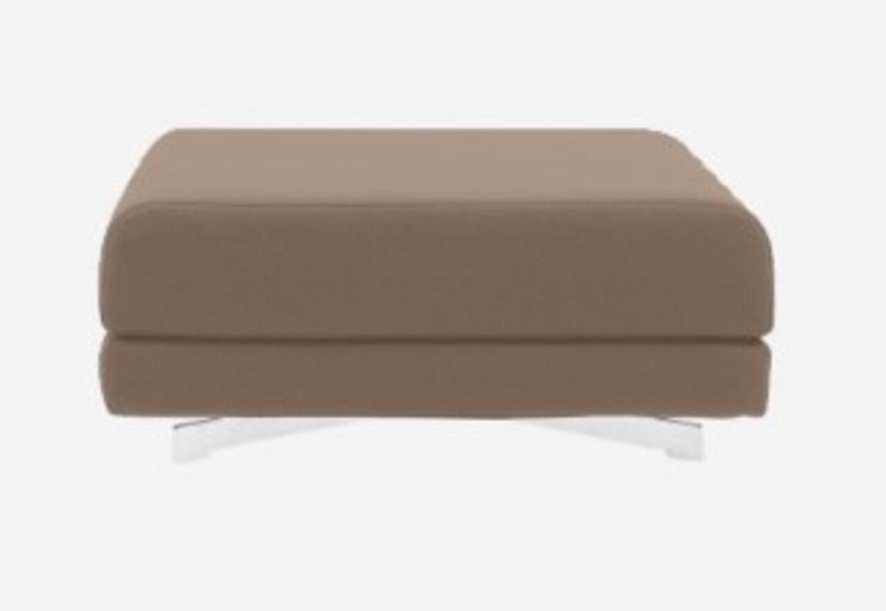 Softline Max Hocker/Einzelbett-Felt Melange - 849 Light Brown