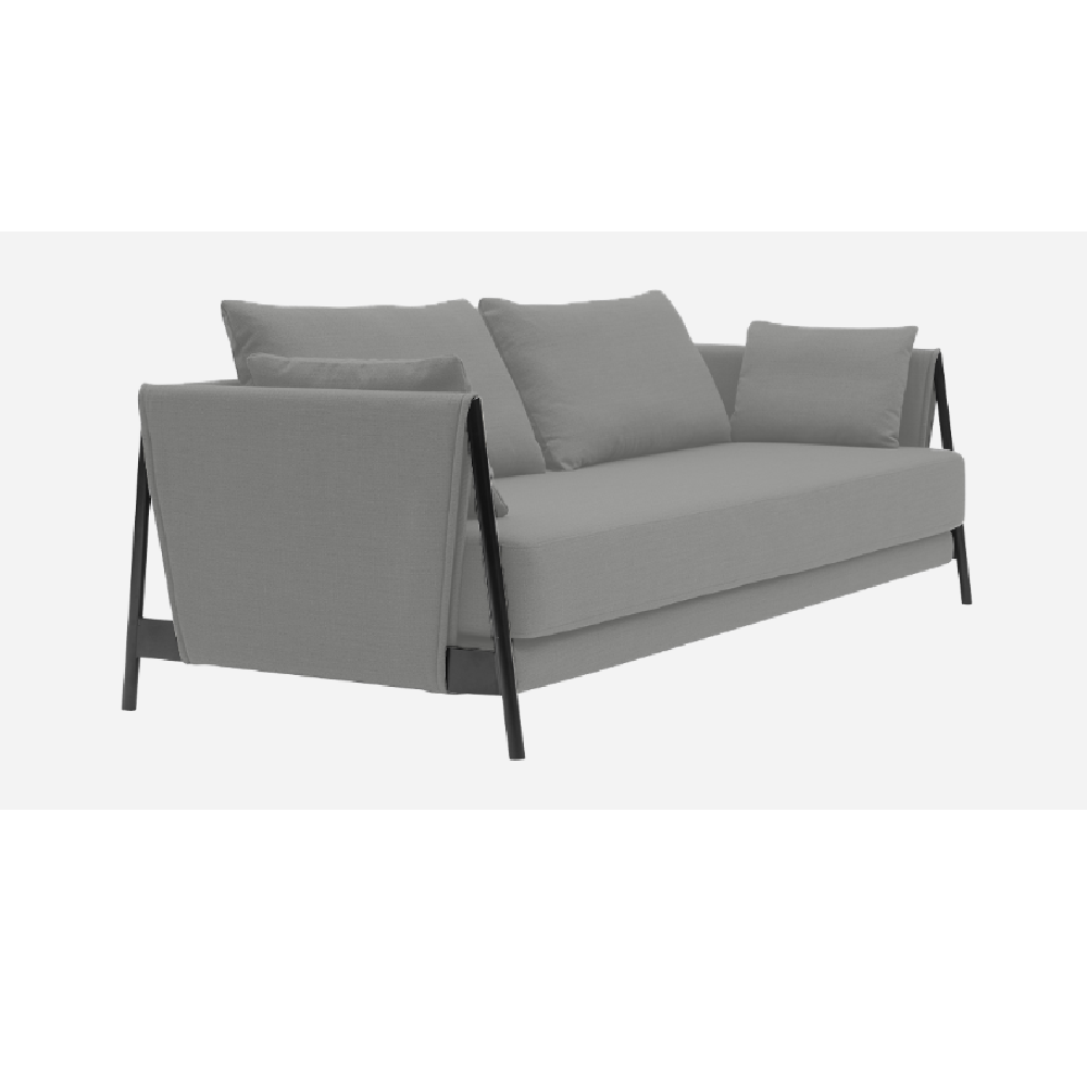 Softline Madison Schlafsofa-Remix 133 Mouse Grey-Black