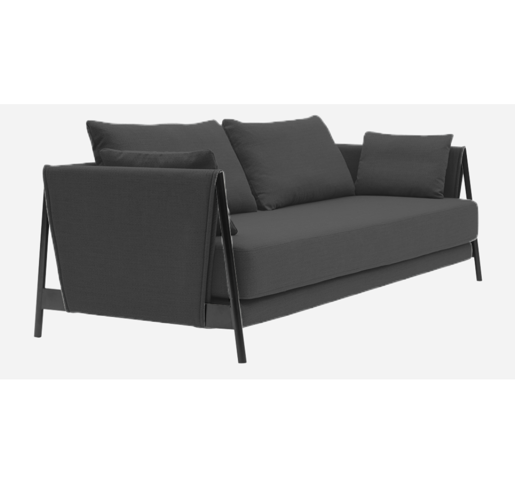 Softline Madison Schlafsofa-Hallingdal 190 Black-Black