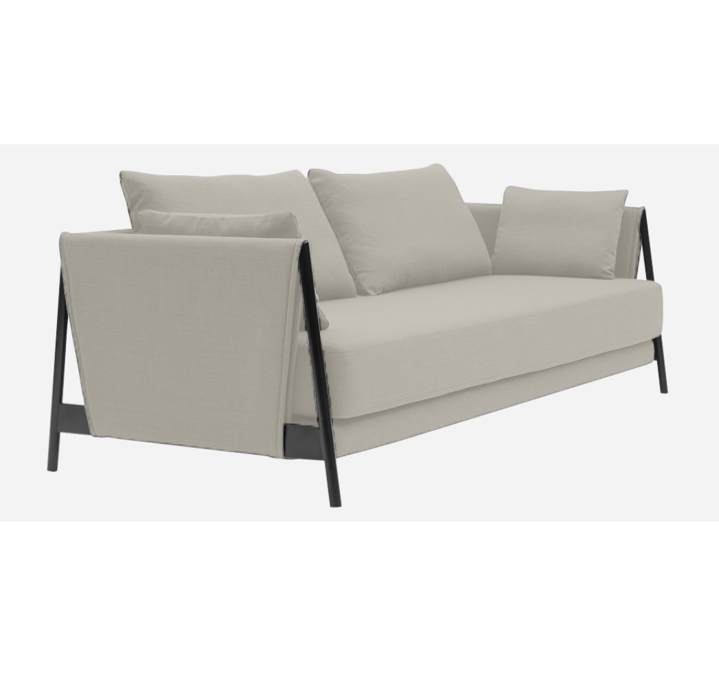 Softline Madison Schlafsofa-Hallingdal 200 White/Ecru-Black