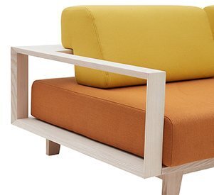 SOFTLINE WOOD SOFA