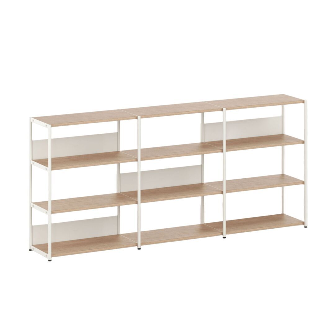 TIPTOE Regal Unit 3 240 cm von Tiptoe 0 Schubladen / Türen, Cream White