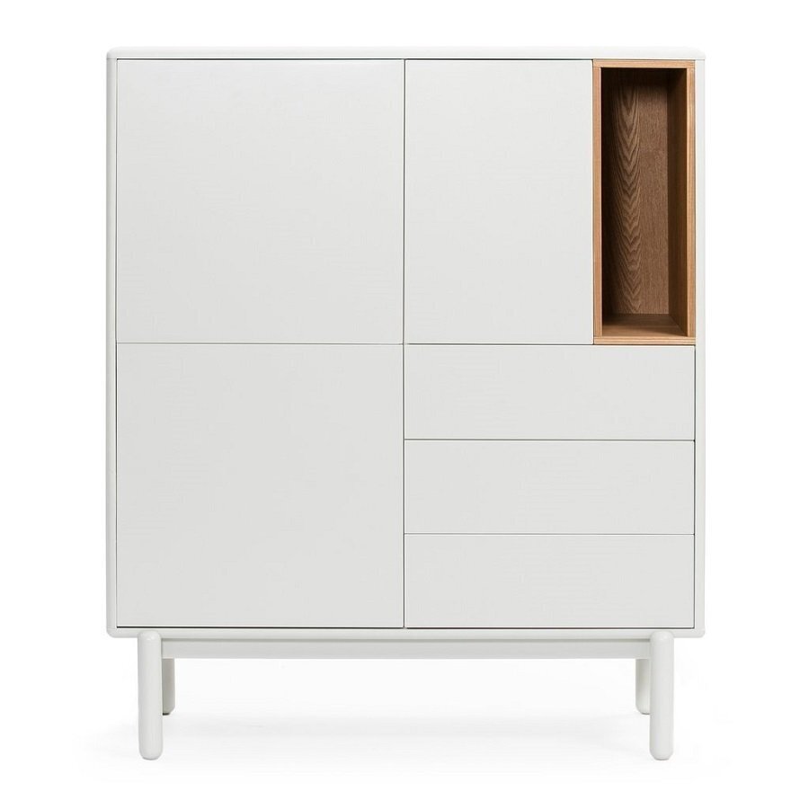 Teulat Cabinet Corvo 100Cm - Creamy White