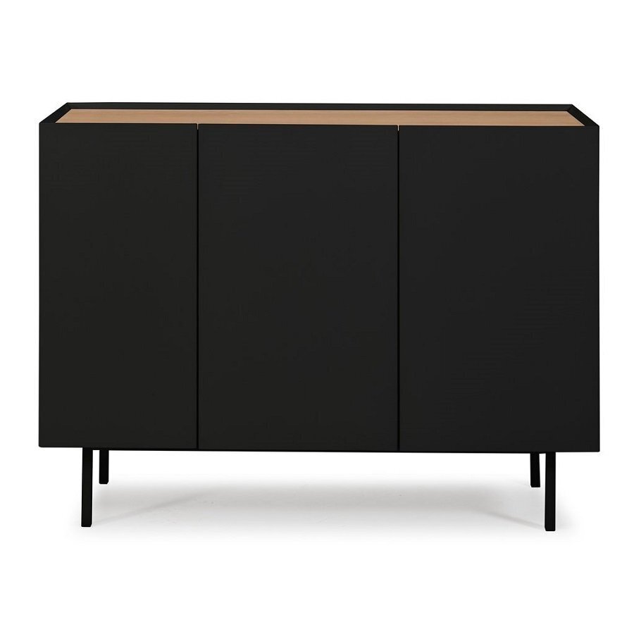 Teulat Chest Of Drawers Arista 110Cm - Black