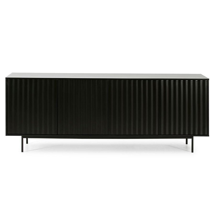 Teulat Chest Of Drawers Sierra 212Cm - Matt Black