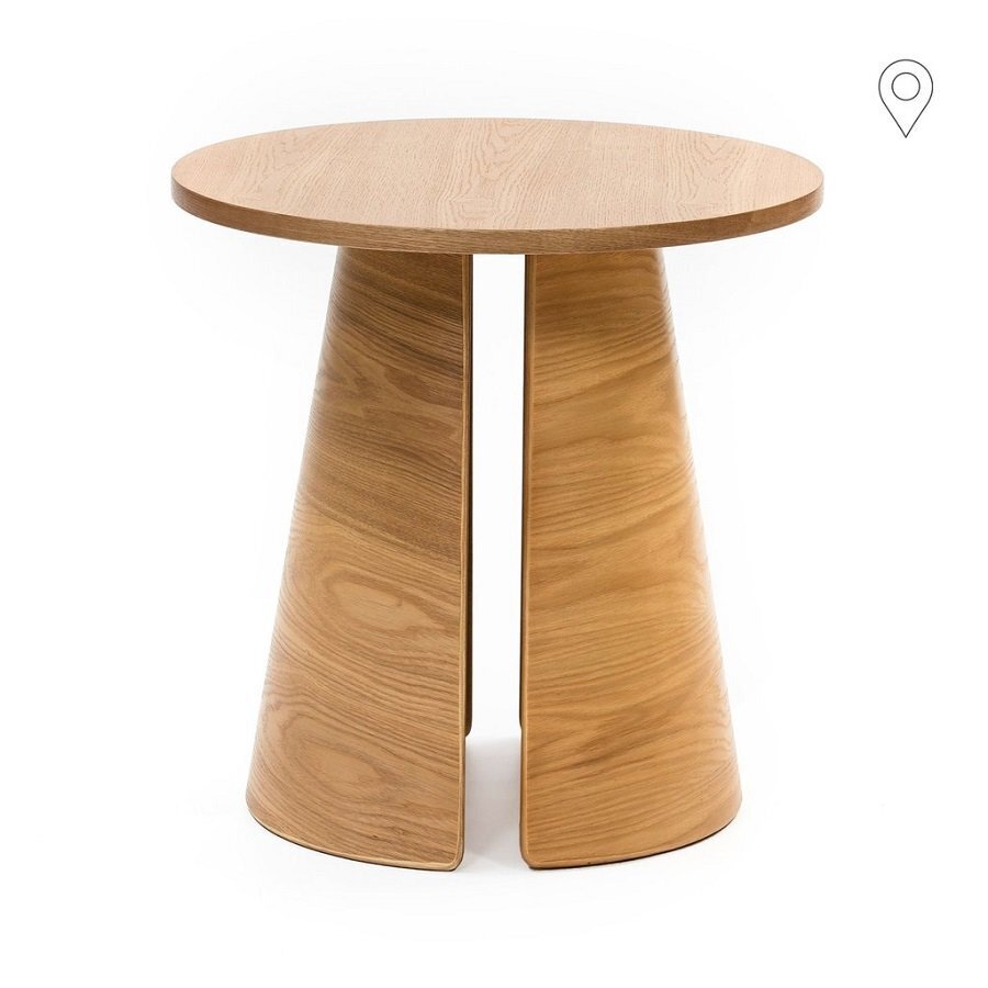 Teulat Side Table Cep Ø50Cm - Natural