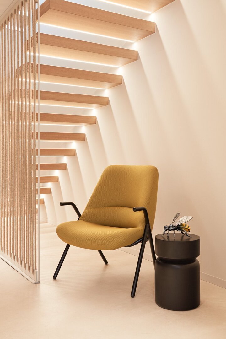 eulat Dins - Sessel klein Senf