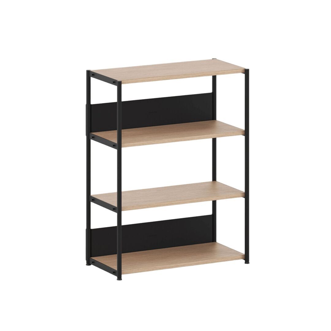 TIPTOE Regal Unit 3 80 cm von Tiptoe 0 Schubladen / Türen, Graphite Black
