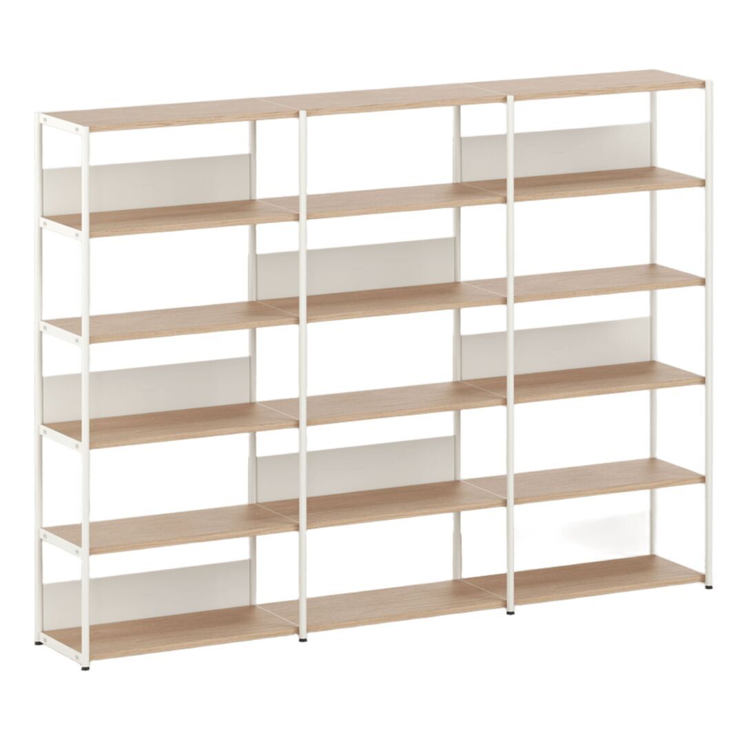 TIPTOE Regal Unit 5 240 cm von Tiptoe 0 Schubladen / Türen, Cream White