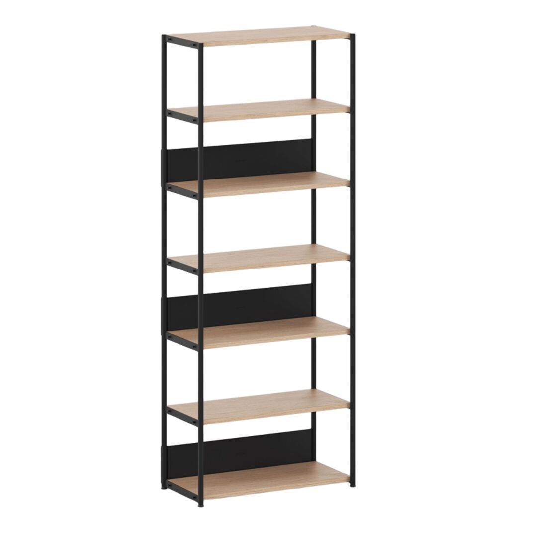 TIPTOE Regal Unit 6 80 cm von Tiptoe 0 Schubladen / Türen, Graphite Black