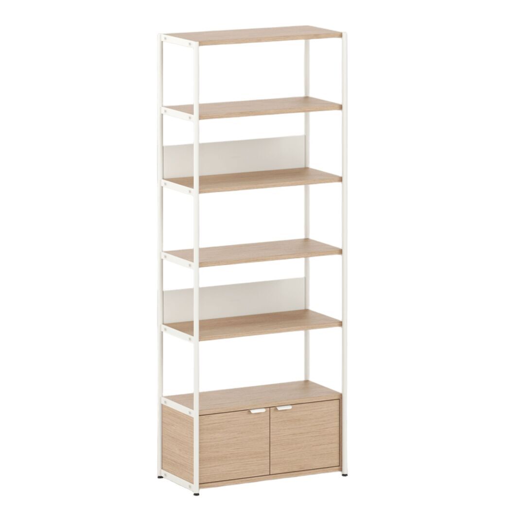 TIPTOE Regal Unit 6 80 cm von Tiptoe 1 Tür, Cream White