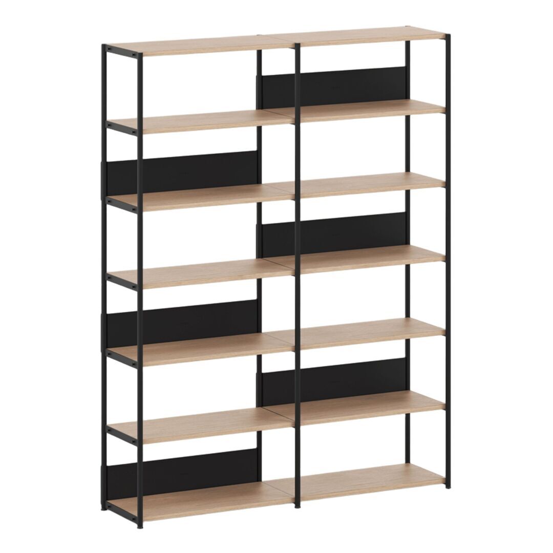 TIPTOE Regal Unit 6 160 cm von Tiptoe 0 Schubladen / Türen, Graphite Black