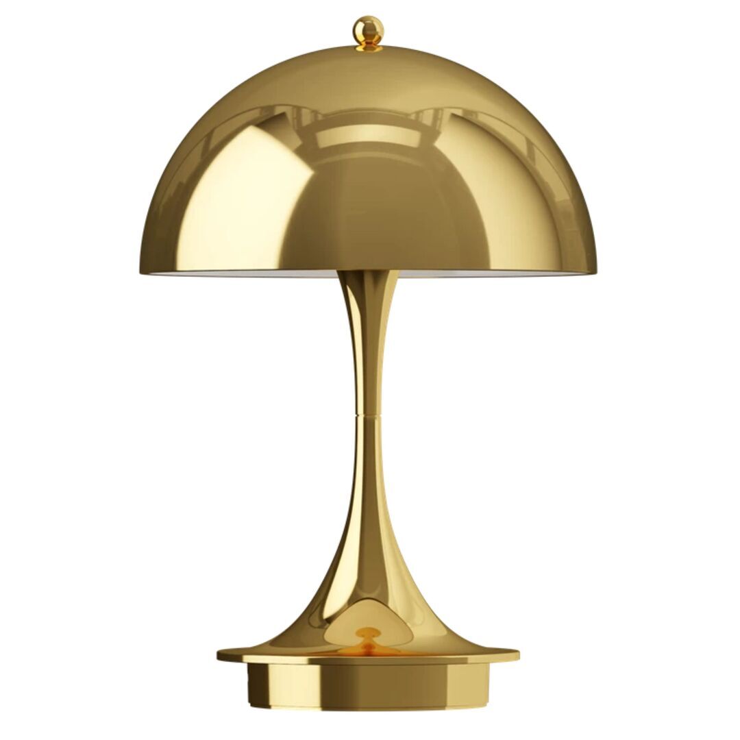 Louis Poulsen Portable Leuchte Panthella 160 von Louis Poulsen   Brass metallised