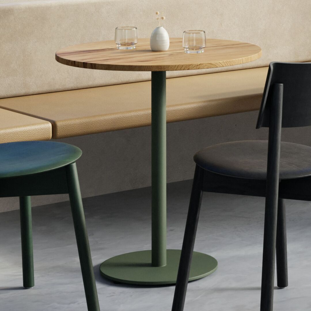 TIPTOE Bistrot-Tisch mit Holz Moka von Tiptoe