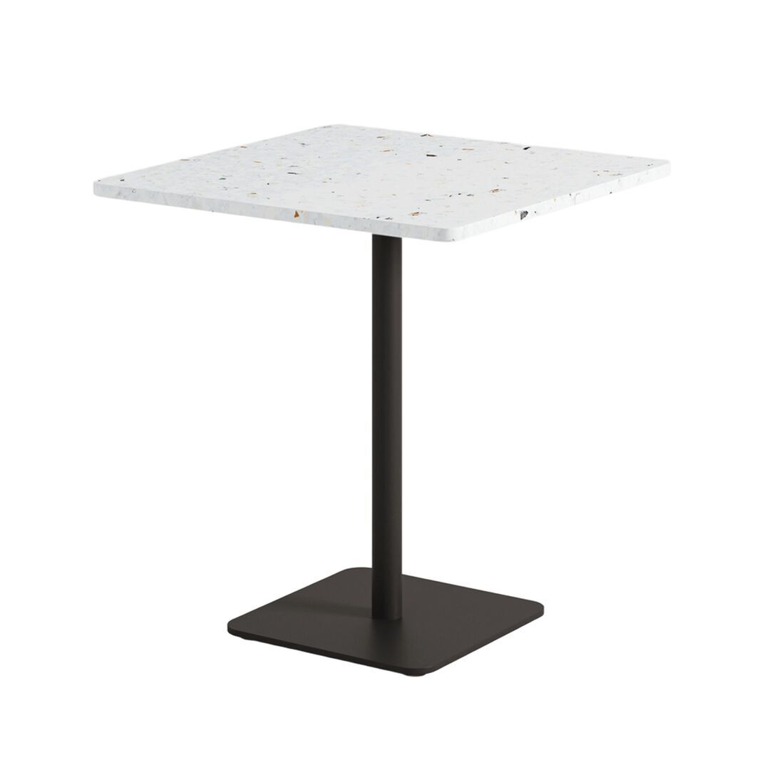 TIPTOE Bistrot-Tisch Moka von Tiptoe L: 70 cm / B: 70 cm, Graphite Black