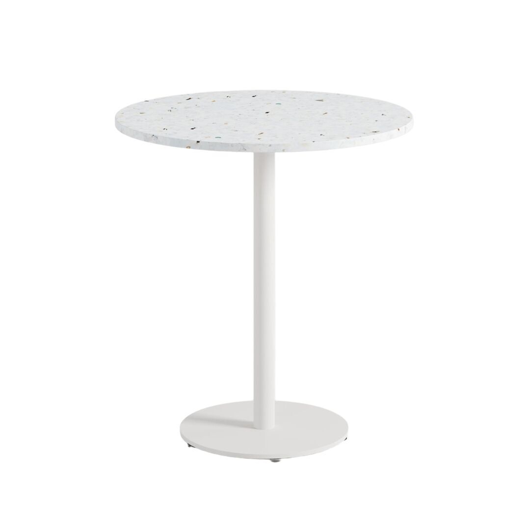 TIPTOE Bistrot-Tisch Moka von Tiptoe Ø: 70 cm, Cloudy White