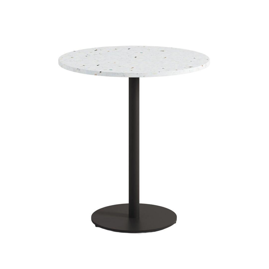 TIPTOE Bistrot-Tisch Moka von Tiptoe Ø: 70 cm, Graphite Black