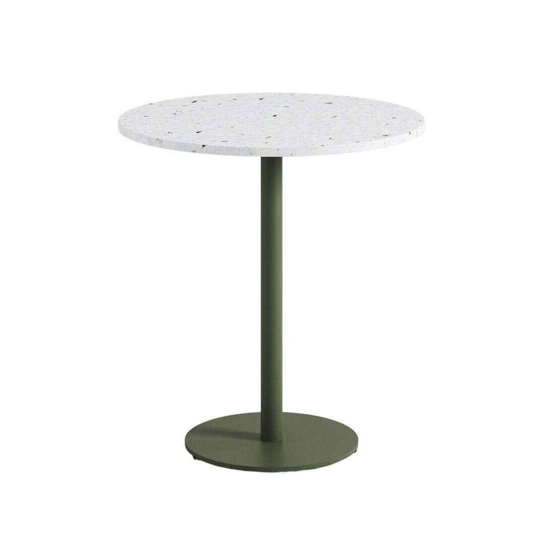 TIPTOE Bistrot-Tisch Moka von Tiptoe Ø: 70 cm, Khaki Green 